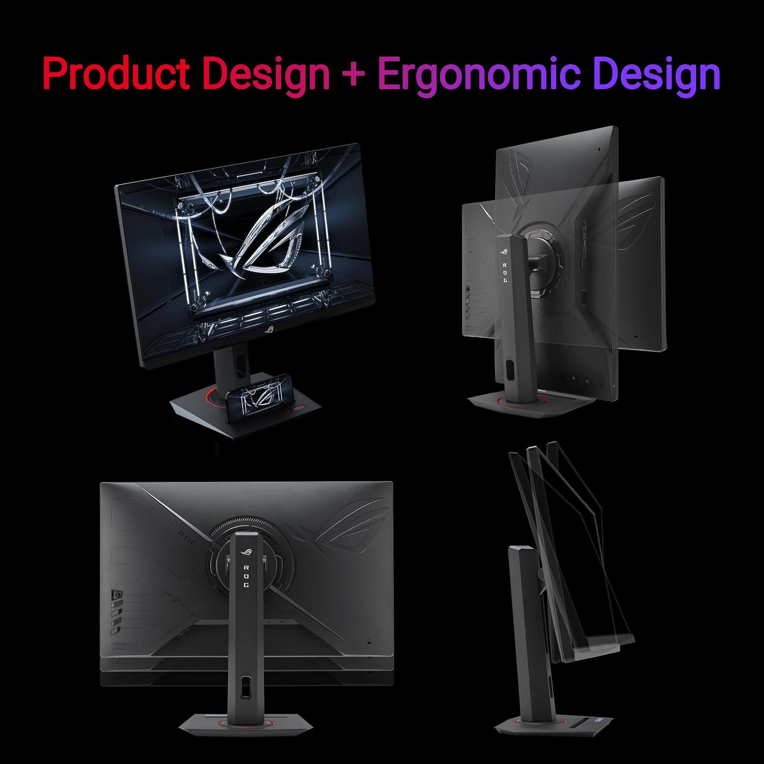 ASUS ROG Strix 27' 4K HDR400 USB-C Gaming Monitor(XG27UCS)–UHD (3840 x 2160), 160Hz, 1ms, Fast IPS,130% sRGB,Extreme Low Motion Blur Sync, G-Sync Compatible, DisplayWidget, Tripod socket, 3yr warranty