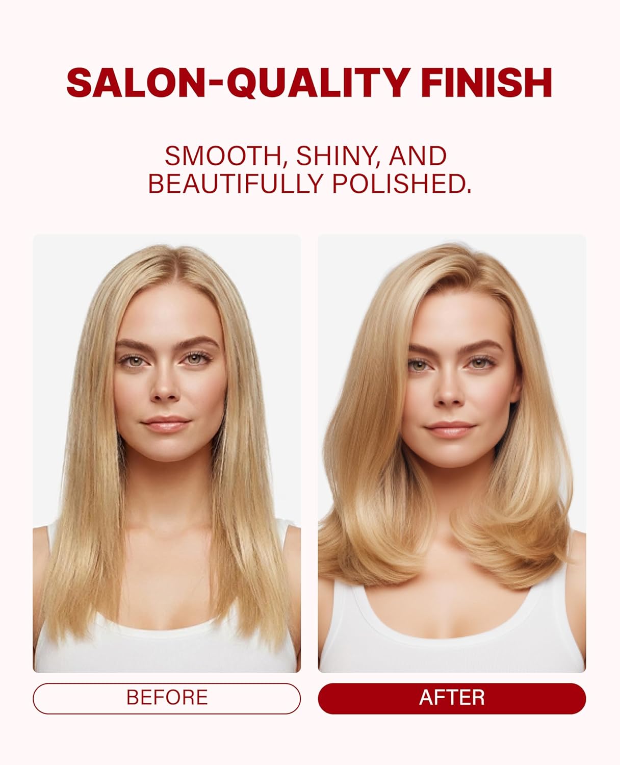 GLAMPALM GlamMuse Volumizing 1' | All-Ceramic Flat Iron Infused with Vita-C, Curved Plates for Volume & Curl, Trusted by K-Pop Hair Stylists, Dual Voltage Hair Straightener, Silk Press | GP202T