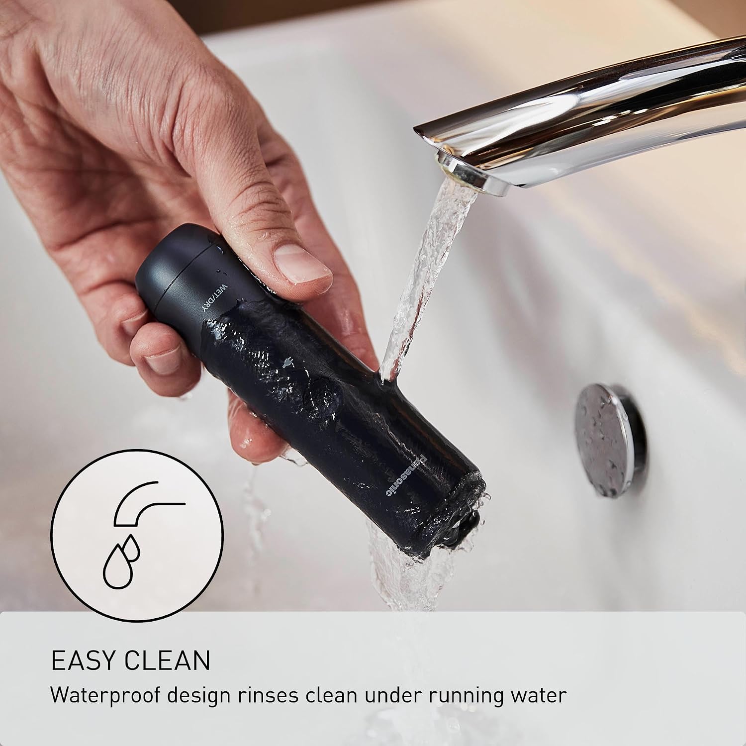 Panasonic MultiShape Defined Trim and Shave Kit, with Beard, Hair and Body Trimmer and Adjustable Trim Dial, 3-Blade Men's Electric Razor, Easy-Clean Customizable Grooming Kit - ER-Defined