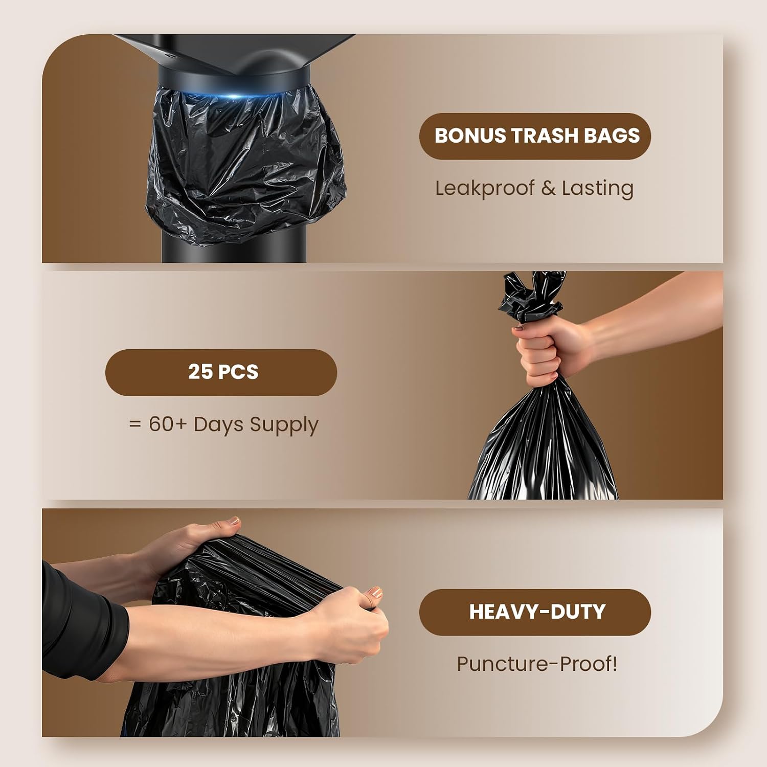 Huanyu Portafilter Cleaner Electric, 16L Large Capacity with 2 Brush Heads and 3 Scrapers for 58mm/51mm Portafilters, Vertical for Commercial Use, Automatic Coffee Grounds Cleaning Machine