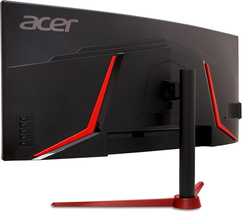 acer Nitro 34 Inch UWQHD 3440 x 1440 1500R Curved PC Gaming Monitor | AMD FreeSync Premium | Up to 180Hz Refresh | 1ms (VRB) | 400nit | DisplayHDR 400 | One DP 1.4 & Two HDMI 2.0 | XZ342CU Vbmiiphx