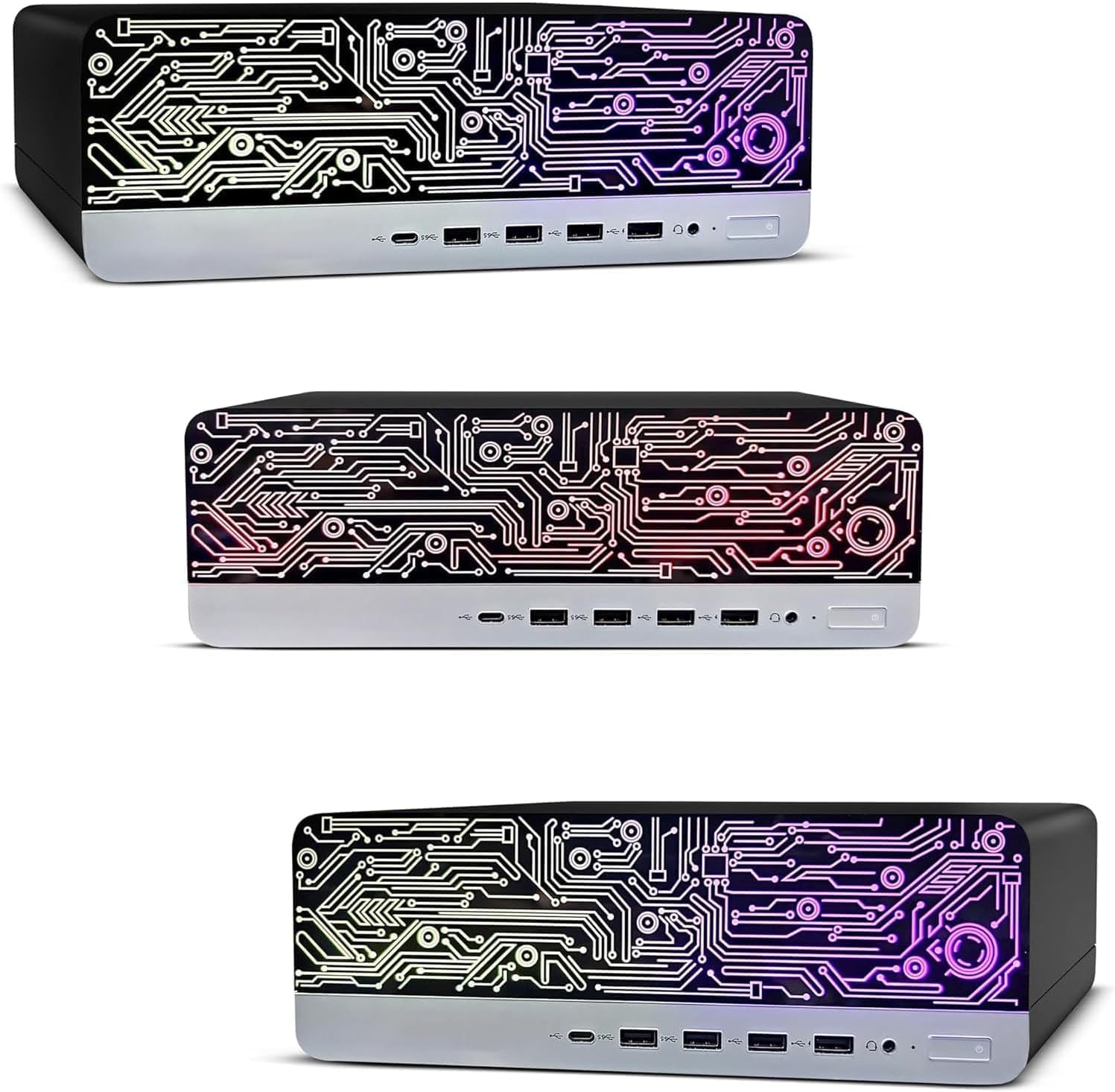 HP ProDesk Desktop RGB Computer PC Intel i5-6th Gen. Quad-Core Processor 16GB DDR4 Ram 256GB SSD, 24 Inch Curved Monitor, Gaming Keyboard and Mouse, Built-in WiFi, Windows 11(Renewed)