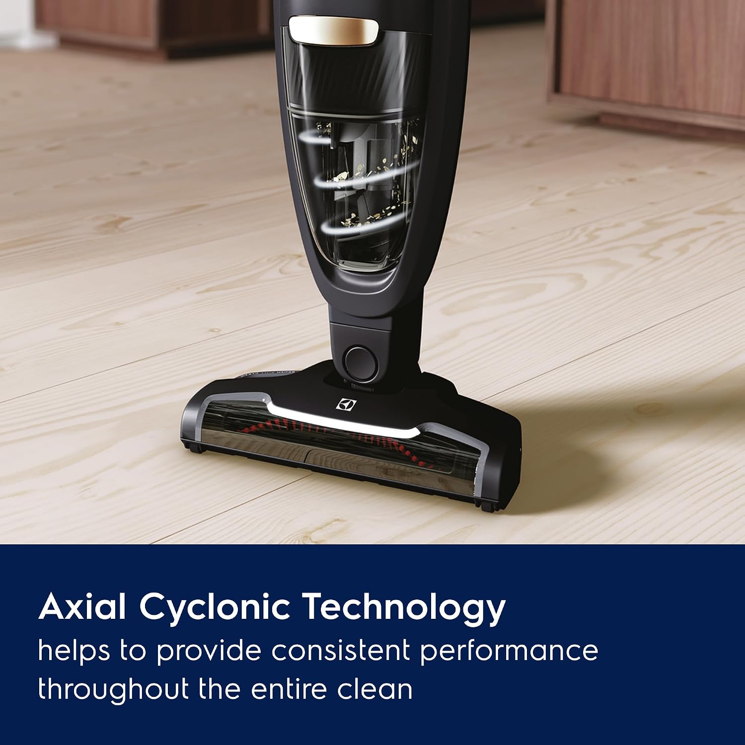 Electrolux WellQ7 Cordless 2-in-1 Vacuum with High Suction Power and 5-Step Filtration System, 50-Minute Run Time, 2 Power Modes, Granite Gray