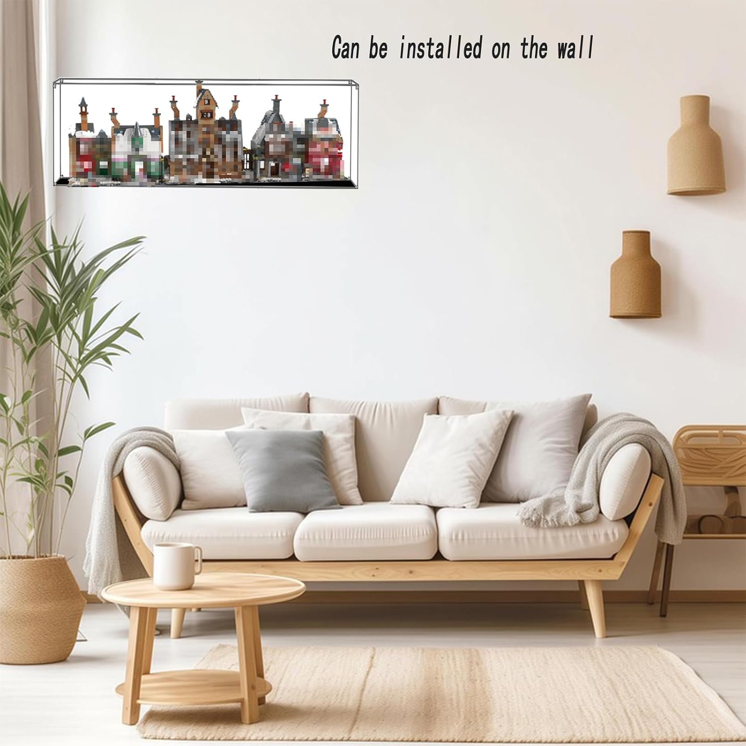 Acrylic Display Case for Lego 76457 31.5x7.87x14.17inch (80x20x36cm)(NOT Included The Model)