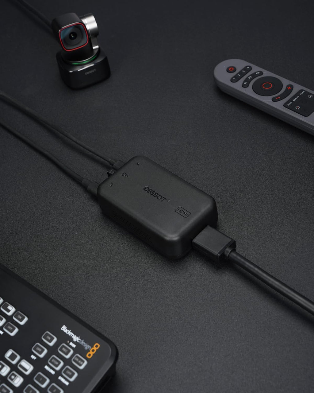 OBSBOT UVC to HDMI Adapter 2.0, for Tiny 2, Tiny 4K/1080P, Meet 4K/1080P, UVC Webcams