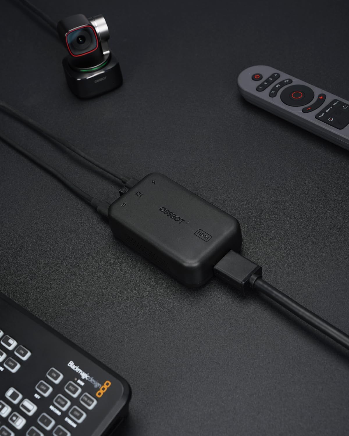 OBSBOT UVC to HDMI Adapter 2.0, for Tiny 2, Tiny 4K/1080P, Meet 4K/1080P, UVC Webcams