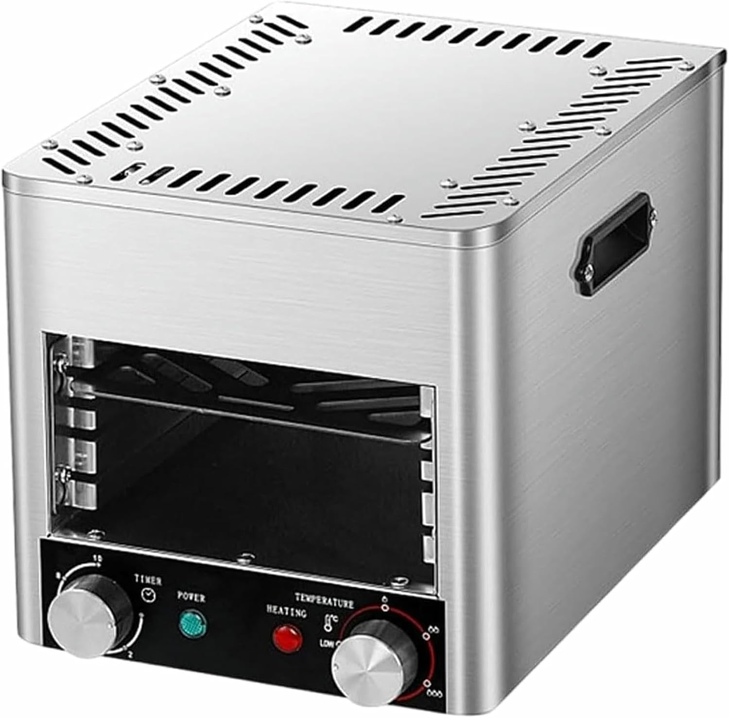 Indoor Vertical Steak Oven, 1500℉ Fast Efficient Heating Grill, Portable Smokeless Indoor Grill, for Steak,Ribeyes,Picnic,BBQ,B-