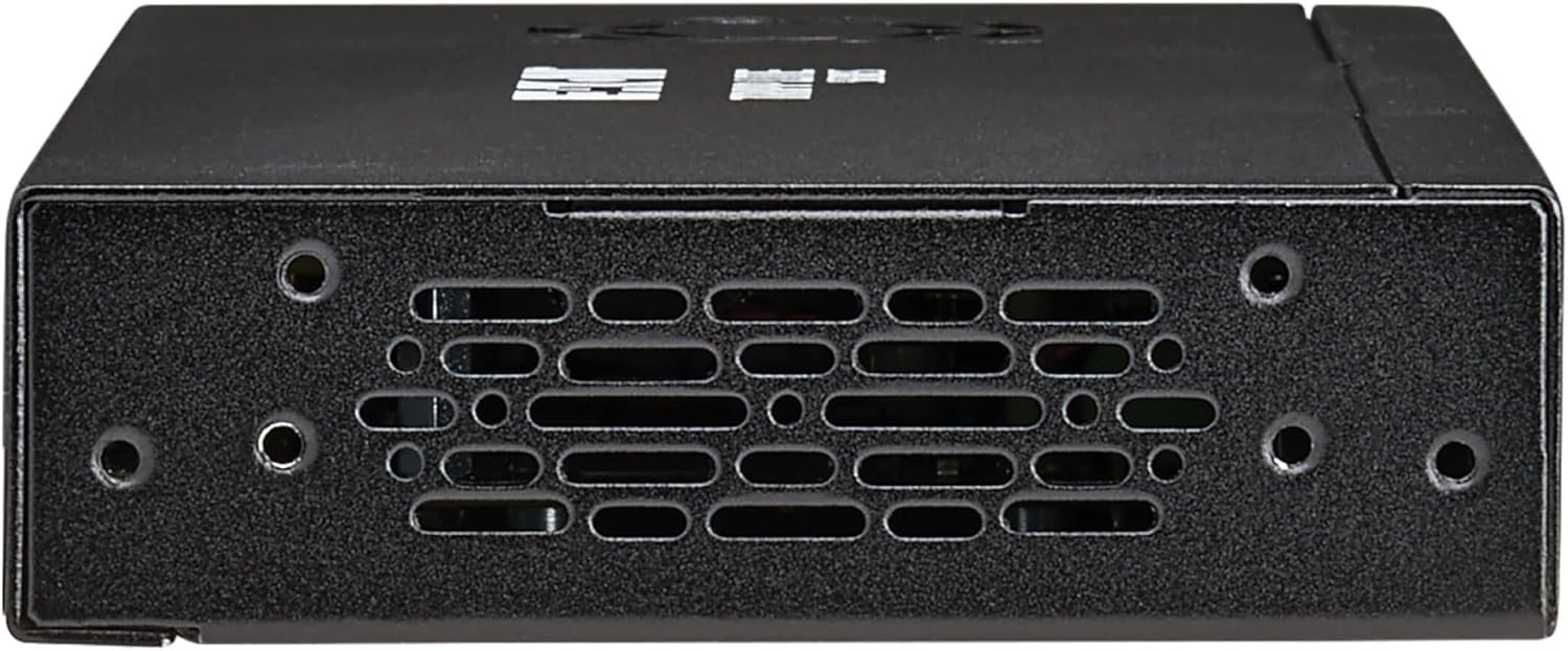 Tripp Lite Series 2-Port DisplayPort to HDMI Splitter + Extender Over Ethernet Cat6, Up to 8K@60Hz Video, 1 in 2 Out, DP 1.4, MST Hub, TAA Compliant, Plug-and-Play, 1-Year Warranty (B156E-002-H8K-K)