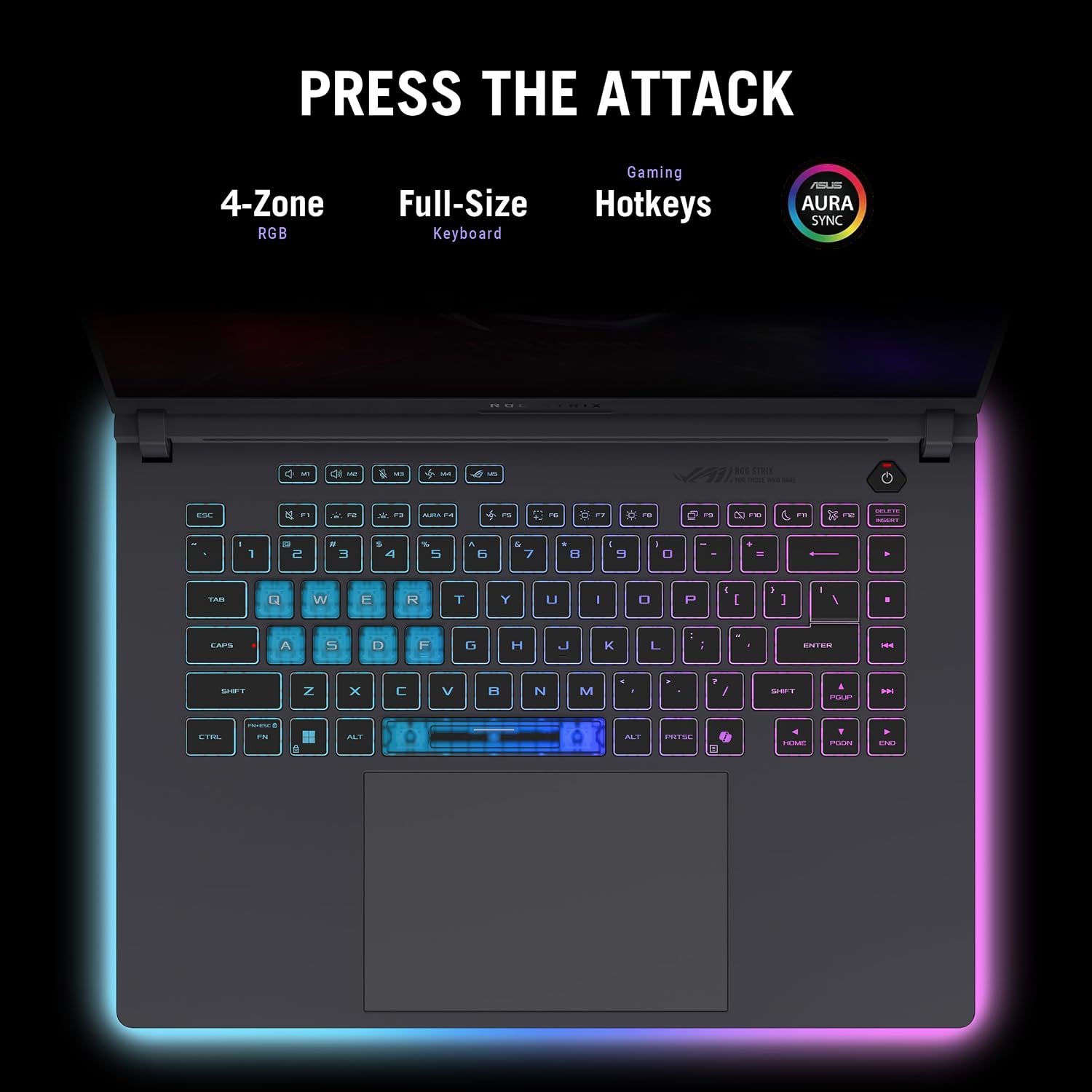 ASUS ROG Strix G16 (2025) Gaming Laptop, 16' FHD+ 16:10 165Hz/3ms Display, NVIDIA® GeForce RTX™ 5060 Laptop GPU, Intel® Core™ i7 Processor 14650HX, 16GB DDR5, 1TB Gen 4 SSD, Wi-Fi 7, Windows 11 Home