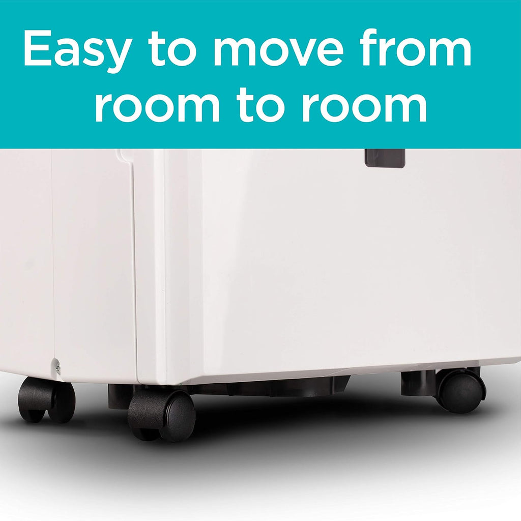 BLACK+DECKER 30-Pint Dehumidifier | Portable Dehumidifiers for Home | Energy Star Safe | Quiet Dehum | In Room Dehumidifying Machine | BDT30WTA