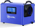 SILVEL 145 Pints Crawl Space Dehumidifier with Drain Hose, Portable Commercial Dehumidifier for Basement and Whole Home, Smart Automatic Defrost, Memory Start, Up to 6000 Sq.Ft, Blue