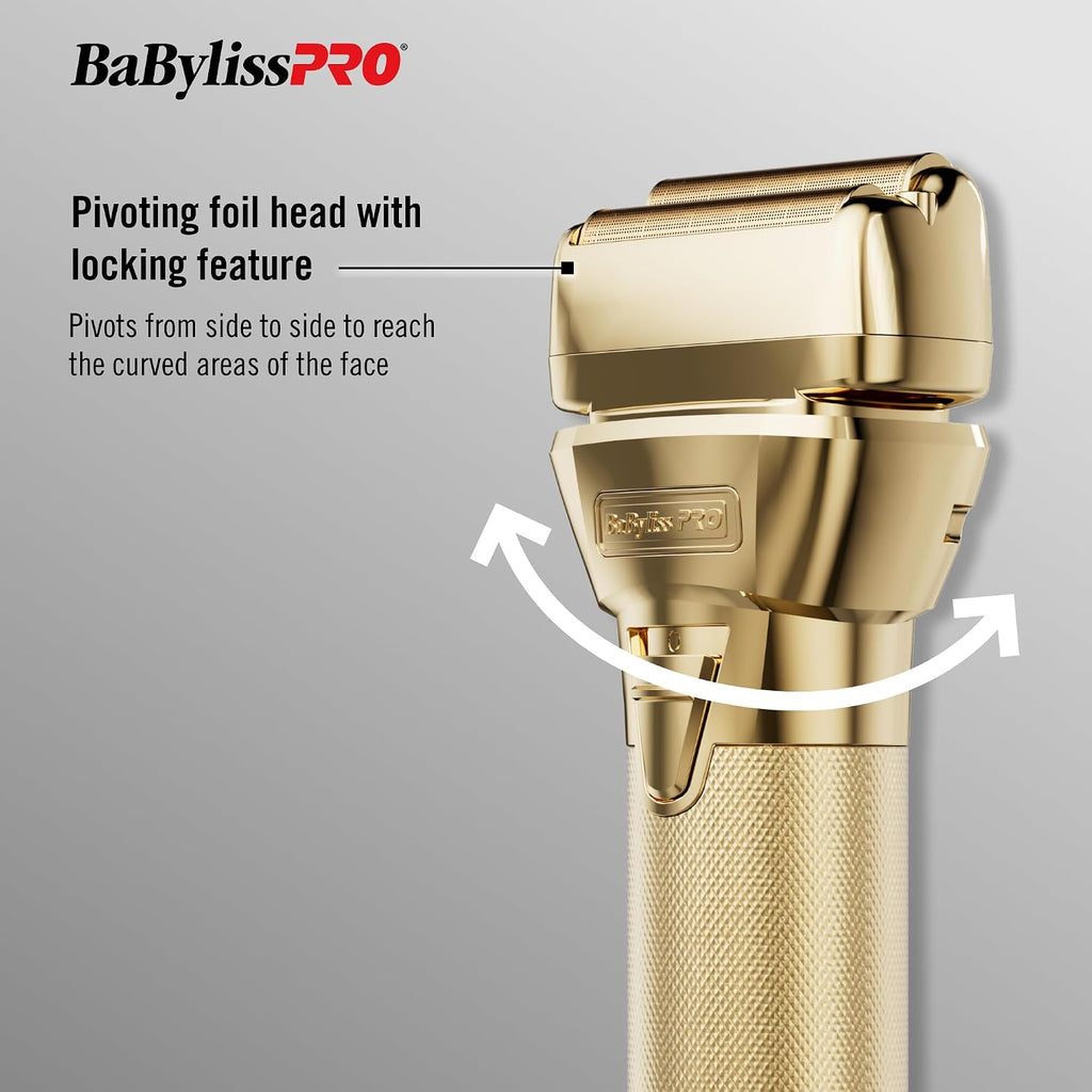 BaBylissPRO FXONE Double Foil Stick Shavers with interchangeable battery