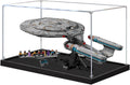 Acrylic Display Case for Lego 10356 Star Trek: Federation Starship Building Set– Dustproof Display Box & Showcase, Display Box Compatible with Lego 10356-Only Display case (2mm)