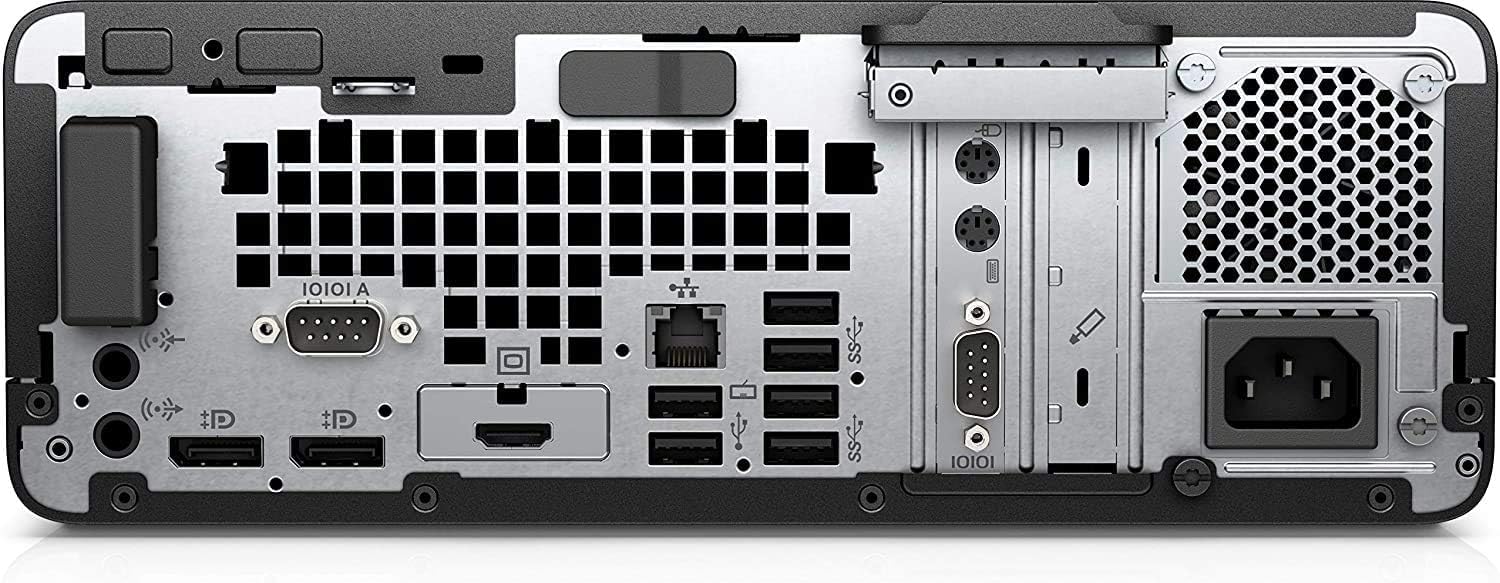 HP ProDesk 600 G4 SFF PC Intel Core i5-8500 256GB NVMe 8GB RAM Built in AX210 Wi-Fi BT Displayport to HDMI Adapter Windows 11 Pro Small Form Factor Computer (Renewed)