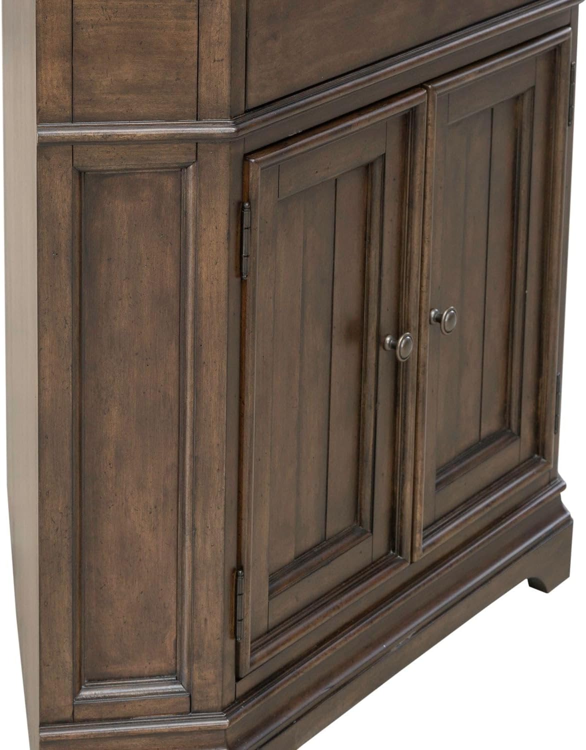 Liberty Furniture Arden Road Dining Room Corner Cabinet Display - Satin Cherry