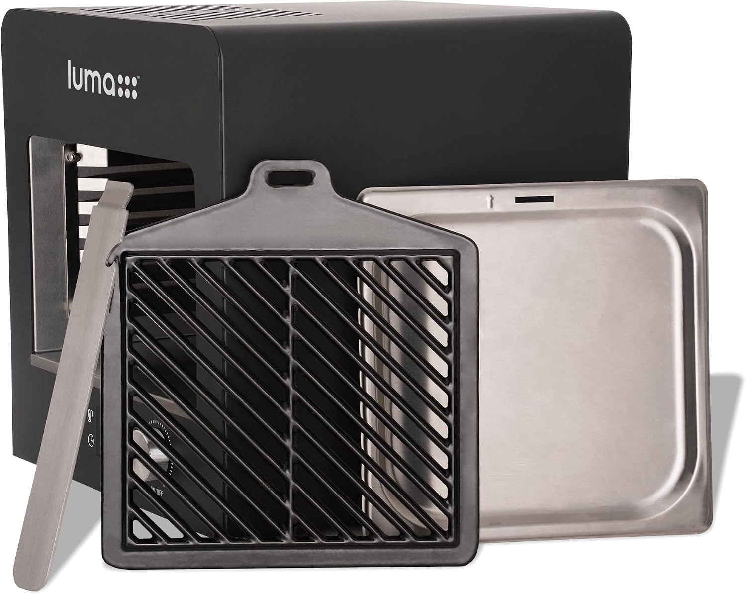 Luma® by Newair Electric Grill for Steaks | 1450°F Infrared Indoor Smoker with Cool-Touch Exterior | Portable Countertop BBQ Grill for Kitchen or Patio