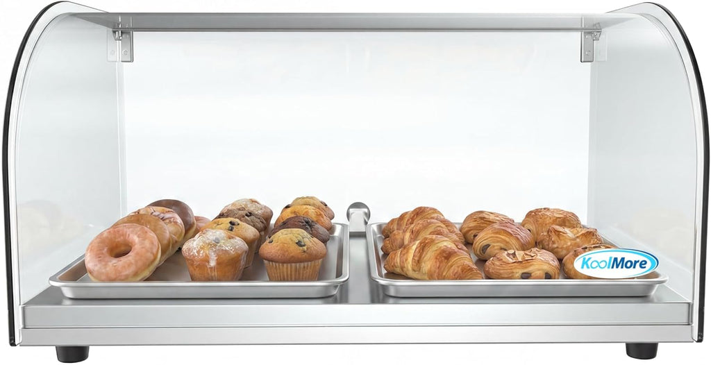 KoolMore DC-1C Bakery Display Case, 0.88 Cu. Ft - 1 Shelves, Clear