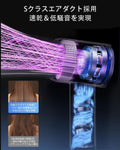 High-Speed Hair Dryer with 1.8' Touch Screen, 140,000 RPM, 5 Billion Negative Ions, 15 Custom Modes, Instant Start for Fast Drying & Hair Care 1600W