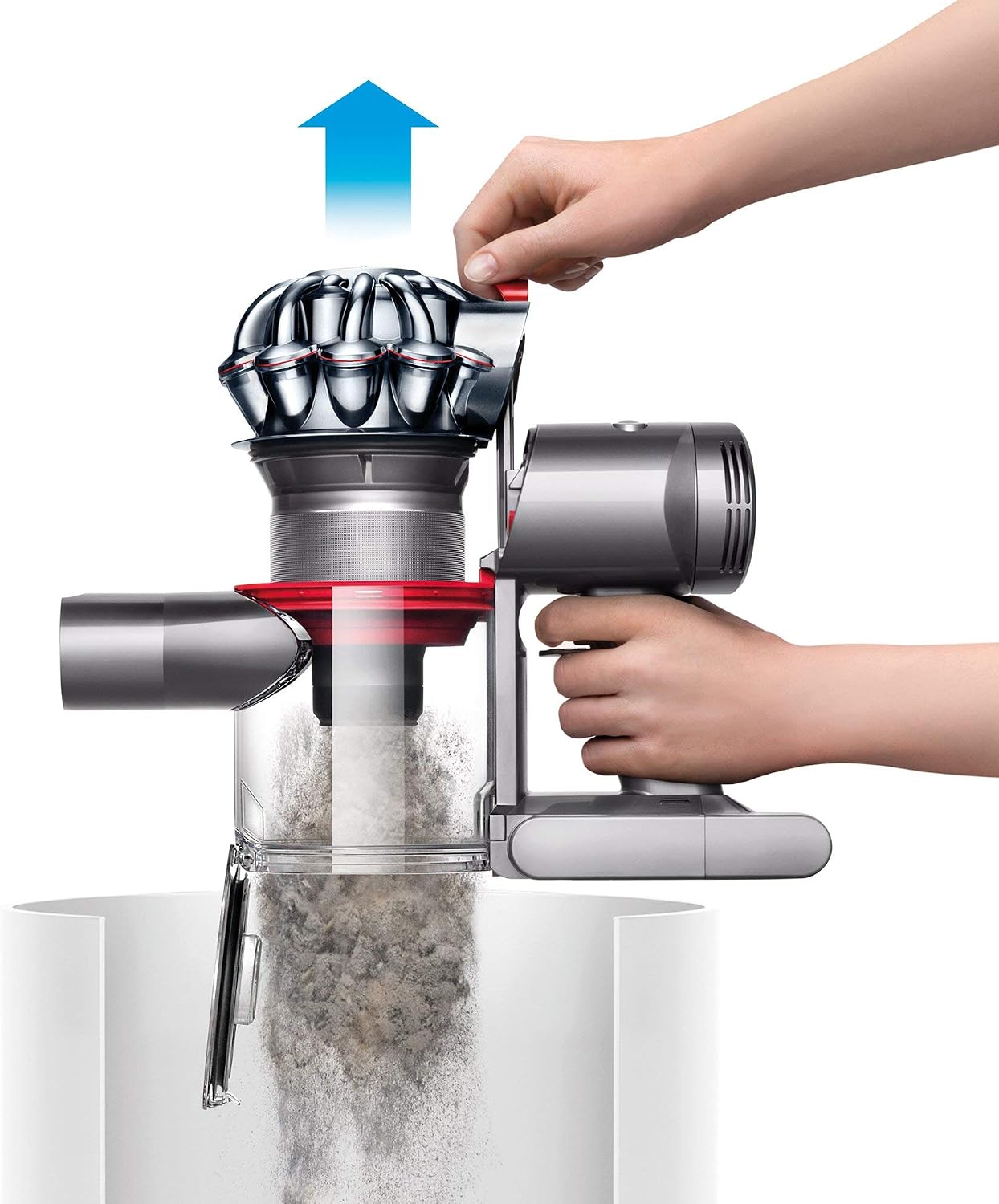 Dyson V7 Trigger Cordless Hand Vacuum Iron/Nickel- (Renewed)