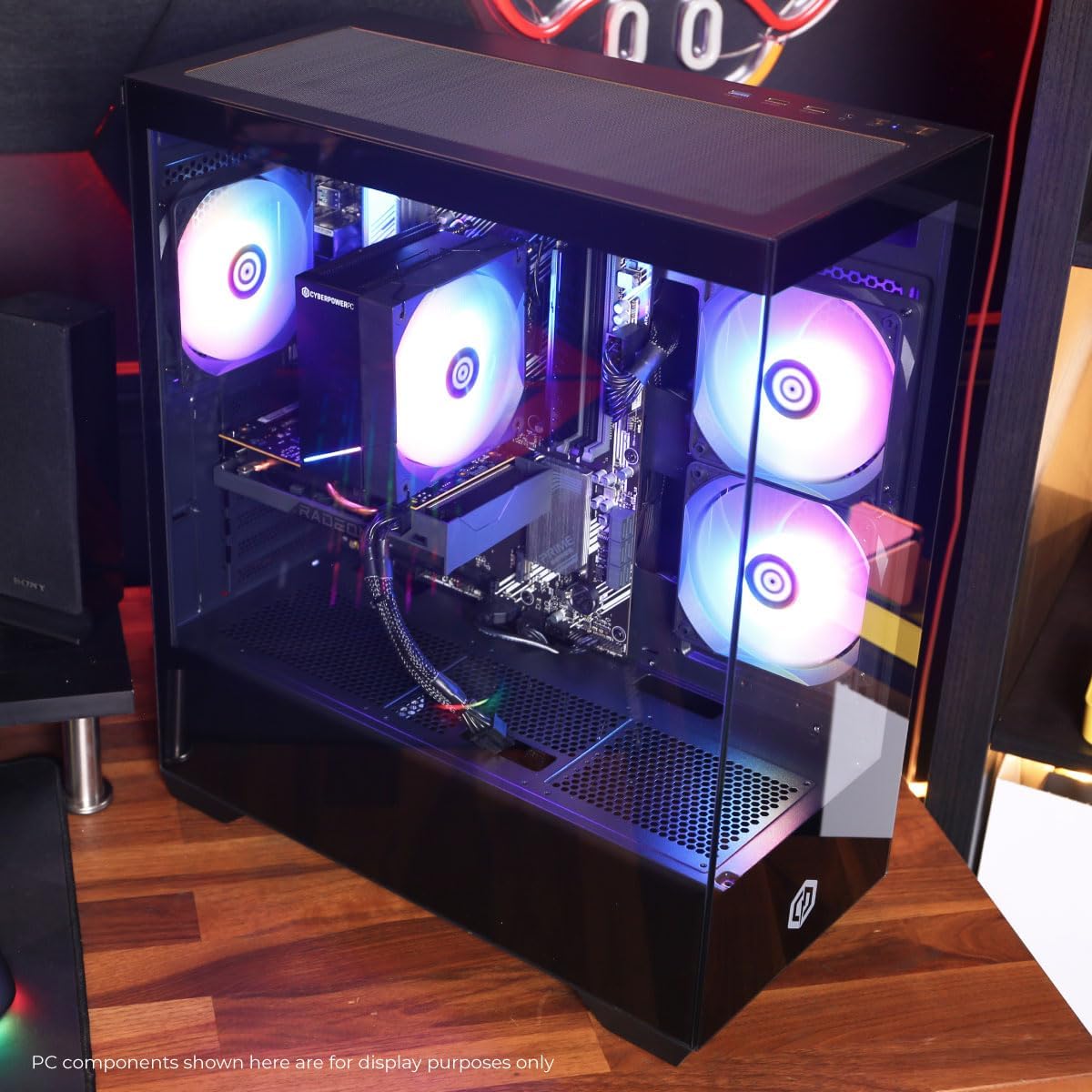 CyberPowerPC Gamer Master Gaming PC, AMD Ryzen 5 5500 3.6GHz, Radeon RX 6500 XT 4GB, 8GB DDR4, 500GB PCIe 4.0 SSD, WiFi Ready & Windows 11 Home (GMA3100A3)