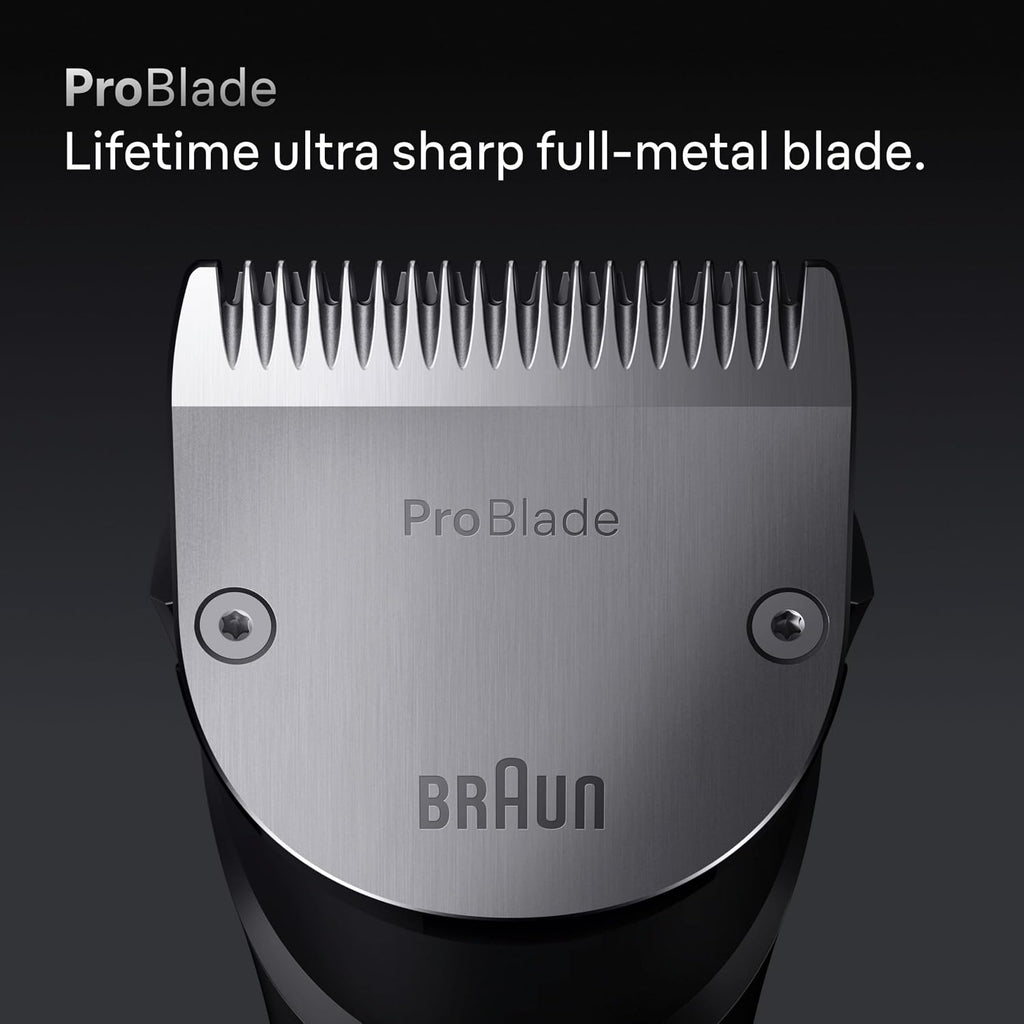 Braun Series 9 All-in-One Beard & Body Grooming Kit for Men, Cordless Trimmer, Hair Clippers & Shaver for Face, Hair & Body with Gillette Labs Razor, AIO 9535