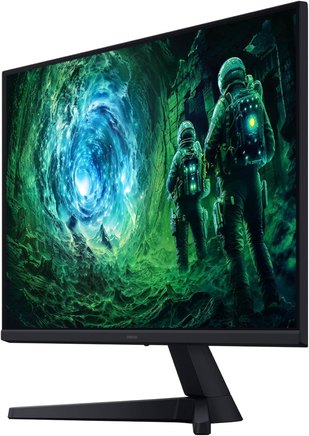SAMSUNG 27' Odyssey G5 G53F QHD Resolution Gaming Monitor, HDR10, 200Hz Refresh Rate, IPS Panel, AMD FreeSync™ Premium, Black Equalizer, Auto Source Switch, LS27FG532ENXZA