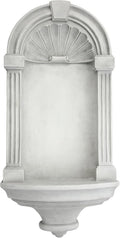 Design Toscano Classical European Style Wall Niche Display Shelf, Medium, 21 Inches Tall, Cast Stone Resin, Antique Stone