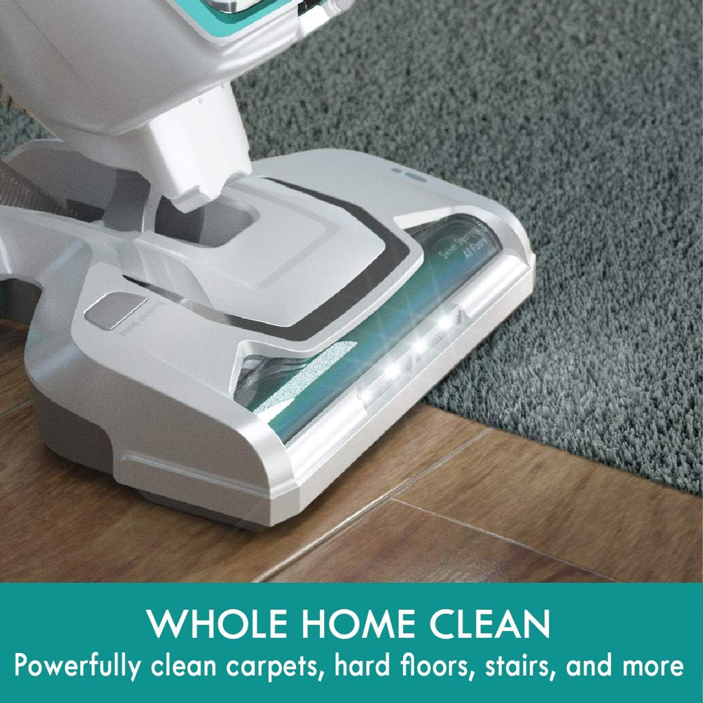 Kenmore Bagless Upright Vacuum 2-Motor Power Suction Lightweight Carpet Cleaner with 10'Hose, HEPA Filter, 2 Cleaning Tools for Pet Hair, Hardwood Floor, Green, 2 Liters