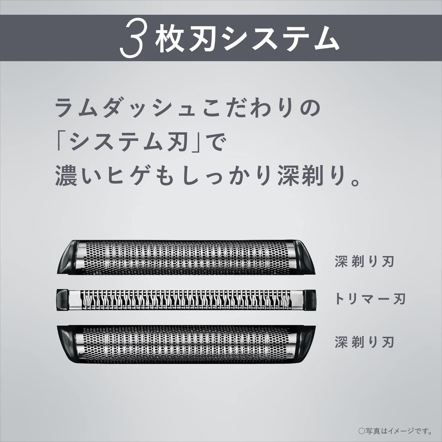 Panasonic ES-LT4B-A LAMDASH 3-Blade Standard Men's Shaver Blue AC100V-240V Shipped from Japan Released in 2022