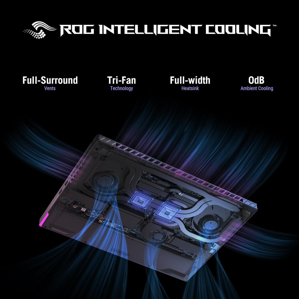 ASUS ROG Strix G16 Gaming Laptop, AMD Ryzen 9-9955HX, 24 GB DDR5 RAM, 1 TB PCIe SSD, 16' 2K Display, Nvidia G-Force RTX 5050, Backlit Chiclet Keyboard RGB, W11 Home, Eclipse Gray