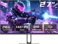 KTC 27 Inch QHD Gaming Monitor, 2K 200Hz Up to 210Hz 1ms Fast IPS Computer Monitor, HDR400, 1440P with Adaptive Sync, Built-in Speakers, HDMI Displayport, Tilt Adjustment, VESA Compatible, H27T22C-3