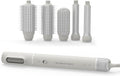 Sharper Image Revel 6-in-1 Multi-Styler, Ionic Hair Dryer Brush, Air Wrap Curling Wand, Detangler, Volumizing, Smoothing & Straightening Tools, Hair Accessories for Women for Salon Results at Home