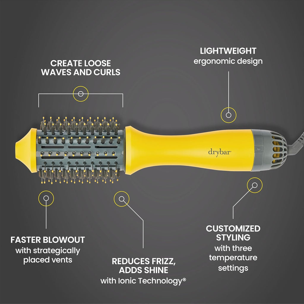 Drybar Blow-Dryer Shot Collection | Faster Blowouts with Tons of Volume and Less Frizz | Choose The Barrel Size Best for Your Hair Length and Desired Style