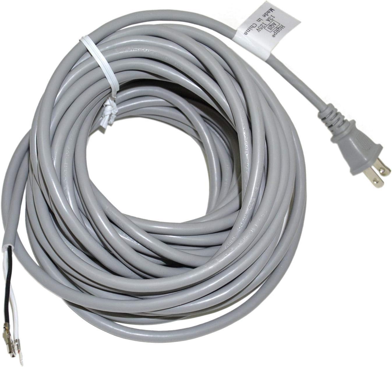 HQRP 20-Pack AC Power Cord Compatible with Dyson DC33 DC41 DC65 Upright Vacuum Cleaner DC-65 Mains Cable DC 65 Animal, DC65 Multi Floor 920912-01 920165-03 DC-33 DC-41