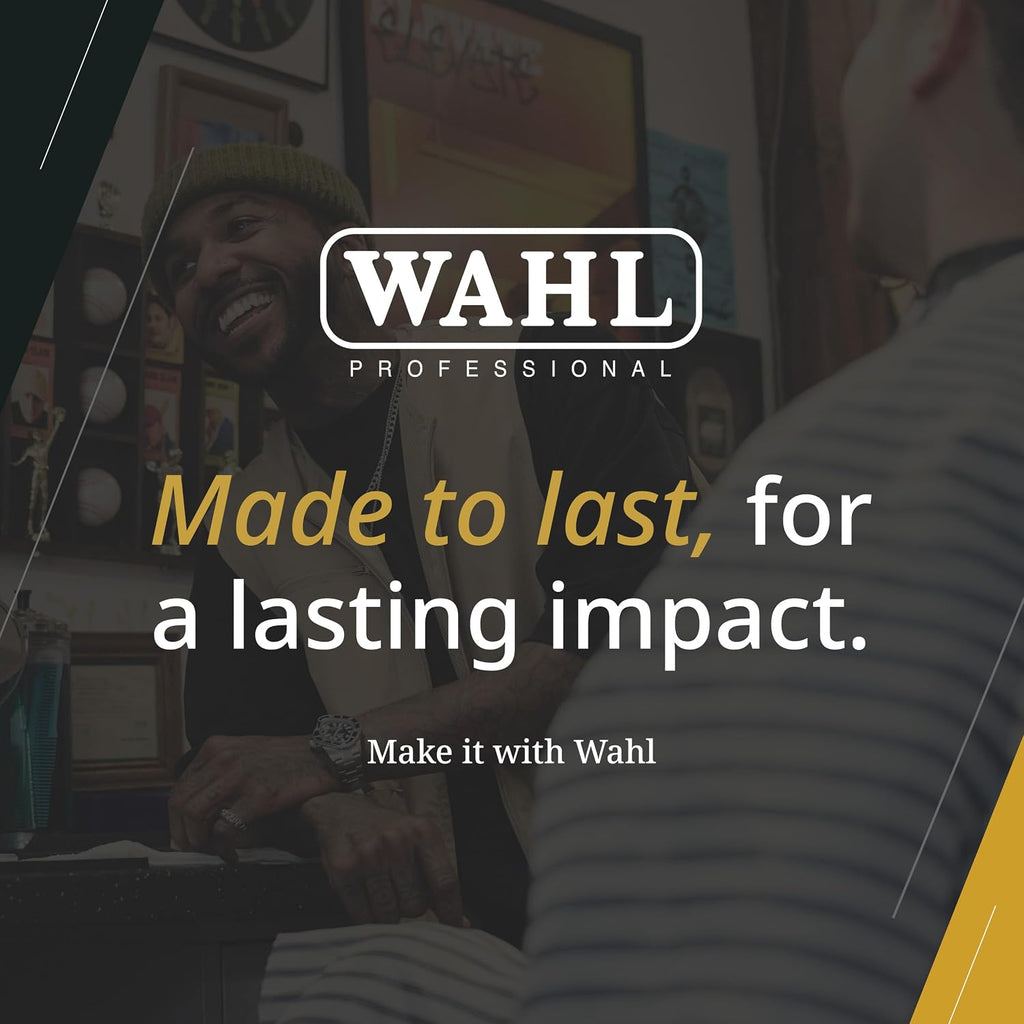 Wahl Professional Vanquish Hair Dryer, Controlled Airflow, SmoothTone Motor, 4 Heat & 3 Speed Settings, Auto-Clean Function, Lightweight, Slim Design