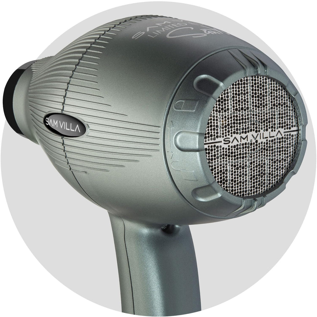 Sam Villa Lightweight & Quiet Ionic Professional Hair Dryer With Variable Speed & Temperature