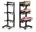 RC Car Desktop Stand Durable 3-Tier Display Stand RC Shelf for RC Cars Crawler Trucks Workstation Storage Rack for 1/12 1/24 1/18 FCX24 FCX18 SCX24 SCX18 Scale Cars Trucks