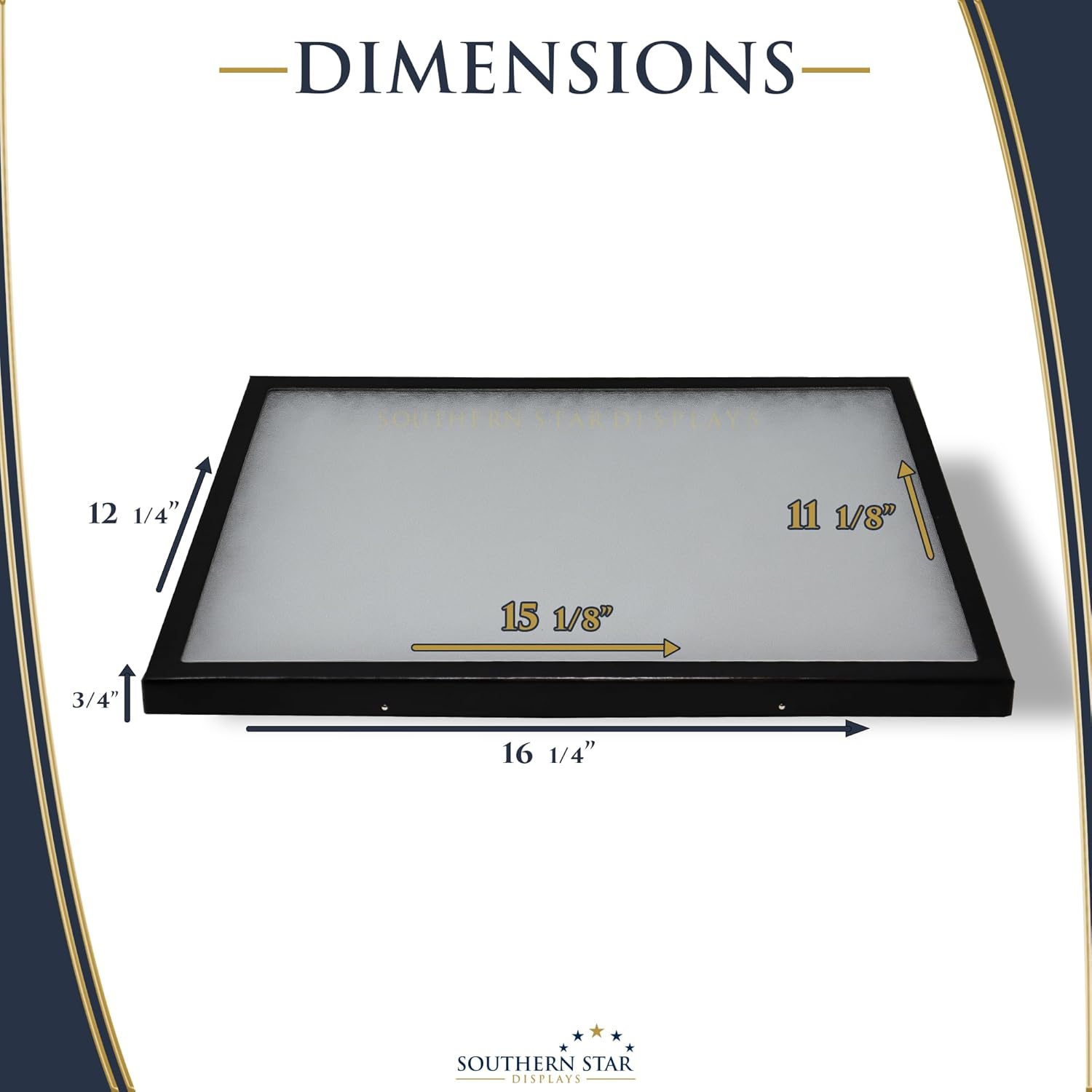 12 Pack of Riker Display Cases 12 x 16 x 3/4 for Collectibles Arrowhead Jewelry