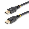 StarTech.com 7.6m (25ft) Active DisplayPort 1.4 Cable, 8K DP Cable with HBR3, HDR10,8K 60Hz, 4K 120Hz - M/M DP Cord