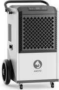 250 Pint Commercial Dehumidifier for Industrial Basement Heavy Duty Commercial-grade Portable Dehumidifiers 8000sqft for Large Spaces,Warehouse Grow Room, Water Damage Restoration