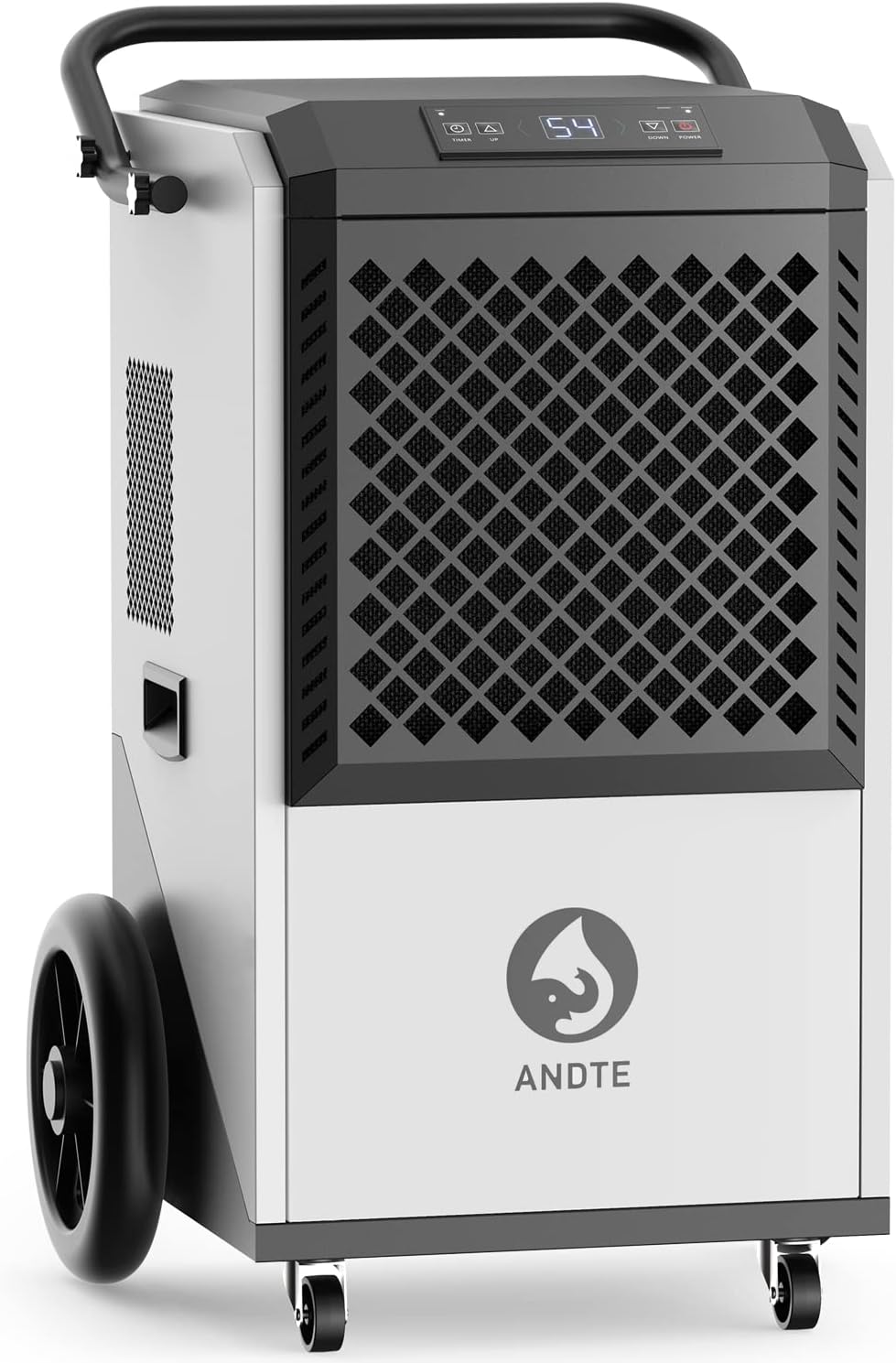 250 Pint Commercial Dehumidifier for Industrial Basement Heavy Duty Commercial-grade Portable Dehumidifiers 8000sqft for Large Spaces,Warehouse Grow Room, Water Damage Restoration