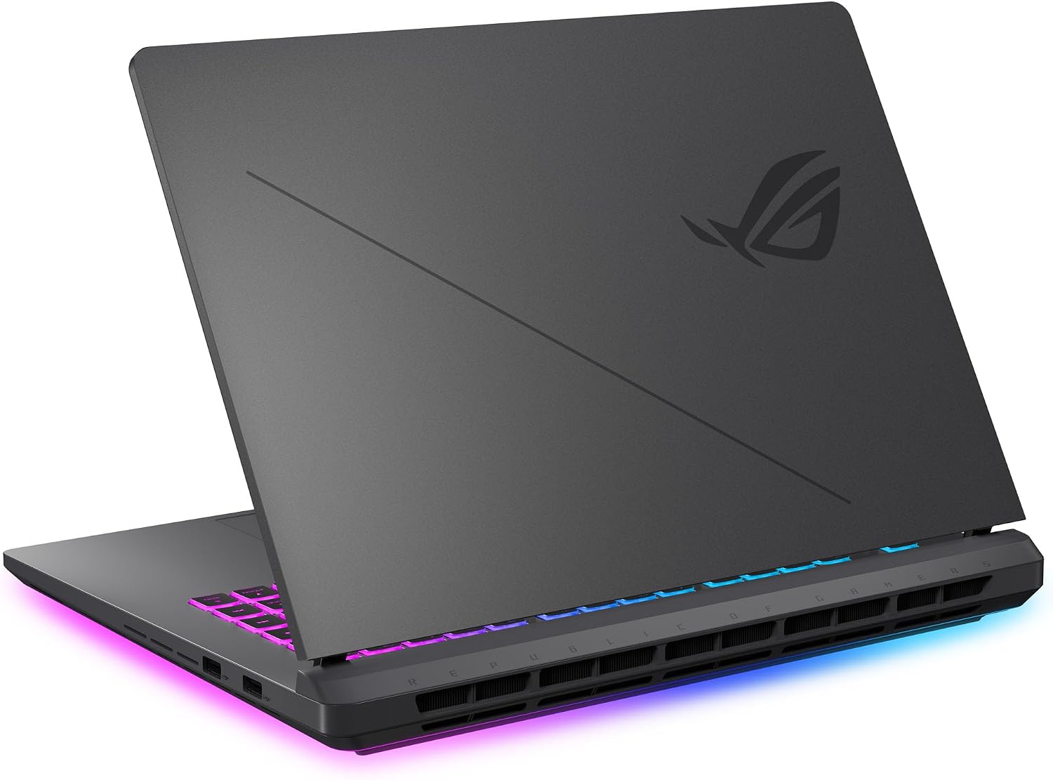 ASUS ROG Strix G16 Gaming Laptop, AMD Ryzen 9-9955HX, 32 GB DDR5 RAM, 2 TB PCIe SSD, 16' 2K Display, Nvidia G-Force RTX 5050, Backlit Chiclet Keyboard RGB, W11 Home, Eclipse Gray