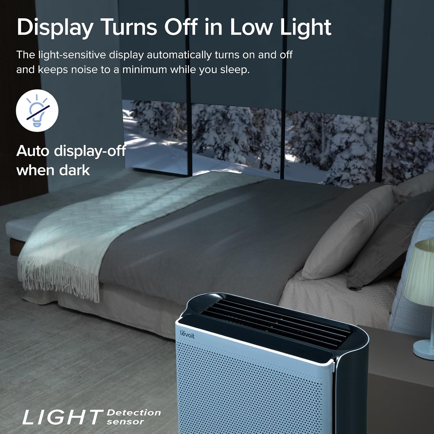 Levoit Air Purifiers for Home Large Room with 3-Channel Air Quality Monitor, Washable Pre-Filter, AHAM VERIFIDE, HEPA Sleep Mode for Pet, Allergy, Smoke, Dust, Alexa Control, 2655 Ft², EverestAir-P