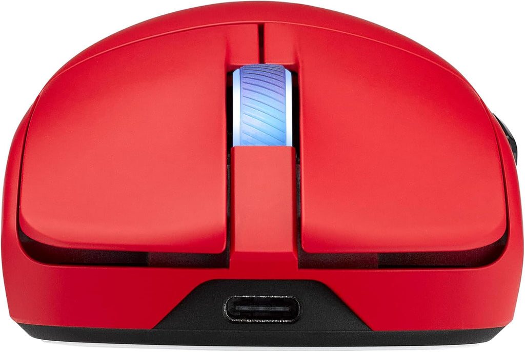 ASUS ROG Harpe II Ace Wireless Esports Gaming Mouse – Pro-Tested, Right-Handed, 48g Lightweight, Tri-Mode Connectivity, 42K DPI, 8K Polling, 101Hr Battery, Web-Based Tool, PC/Mac Support – Lava Red