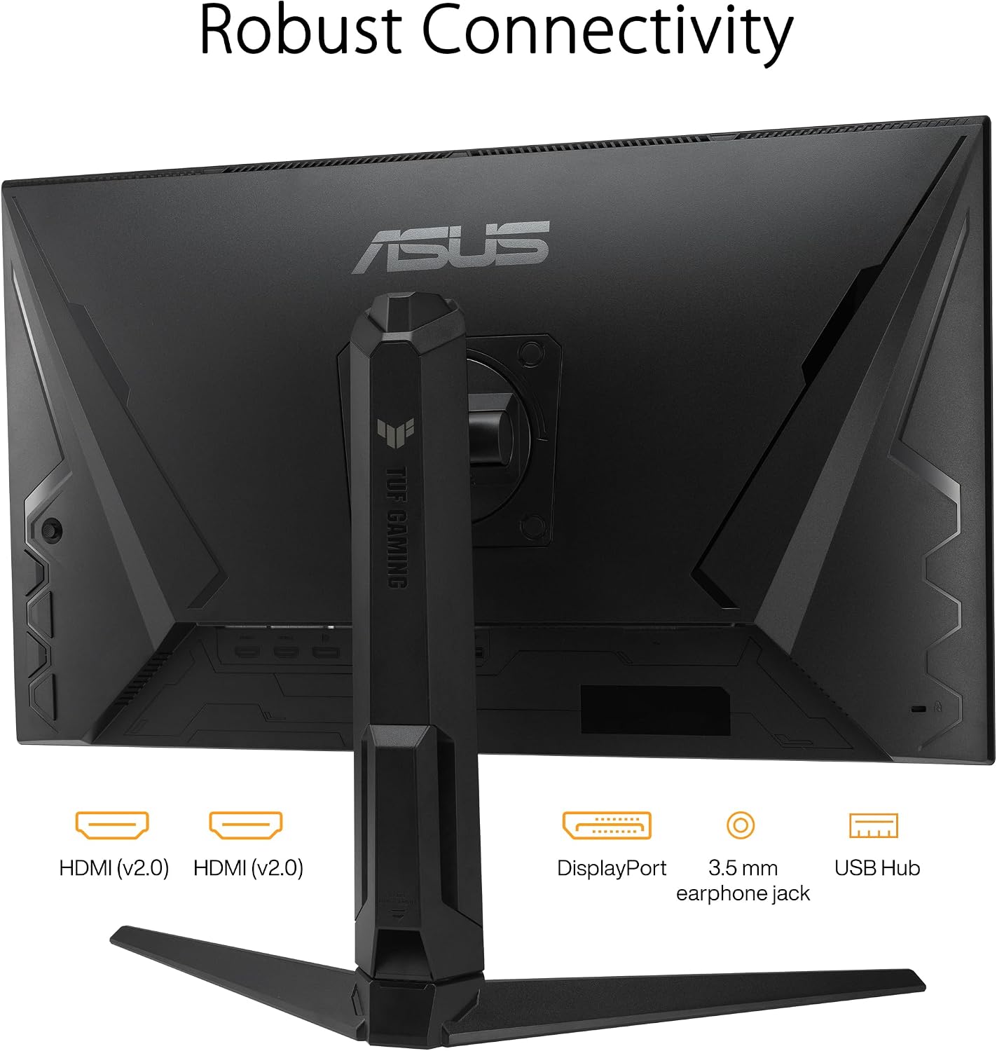 ASUS TUF Gaming 27' 1440P Monitor (VG27AQL3A) - QHD (2560 x 1440), 180Hz, 1ms, Fast IPS, Extreme Low Motion Blur SYNC, G-SYNC Compatible, Freesync Premium, 130% sRGB, DisplayHDR 400, 3 Year Warranty
