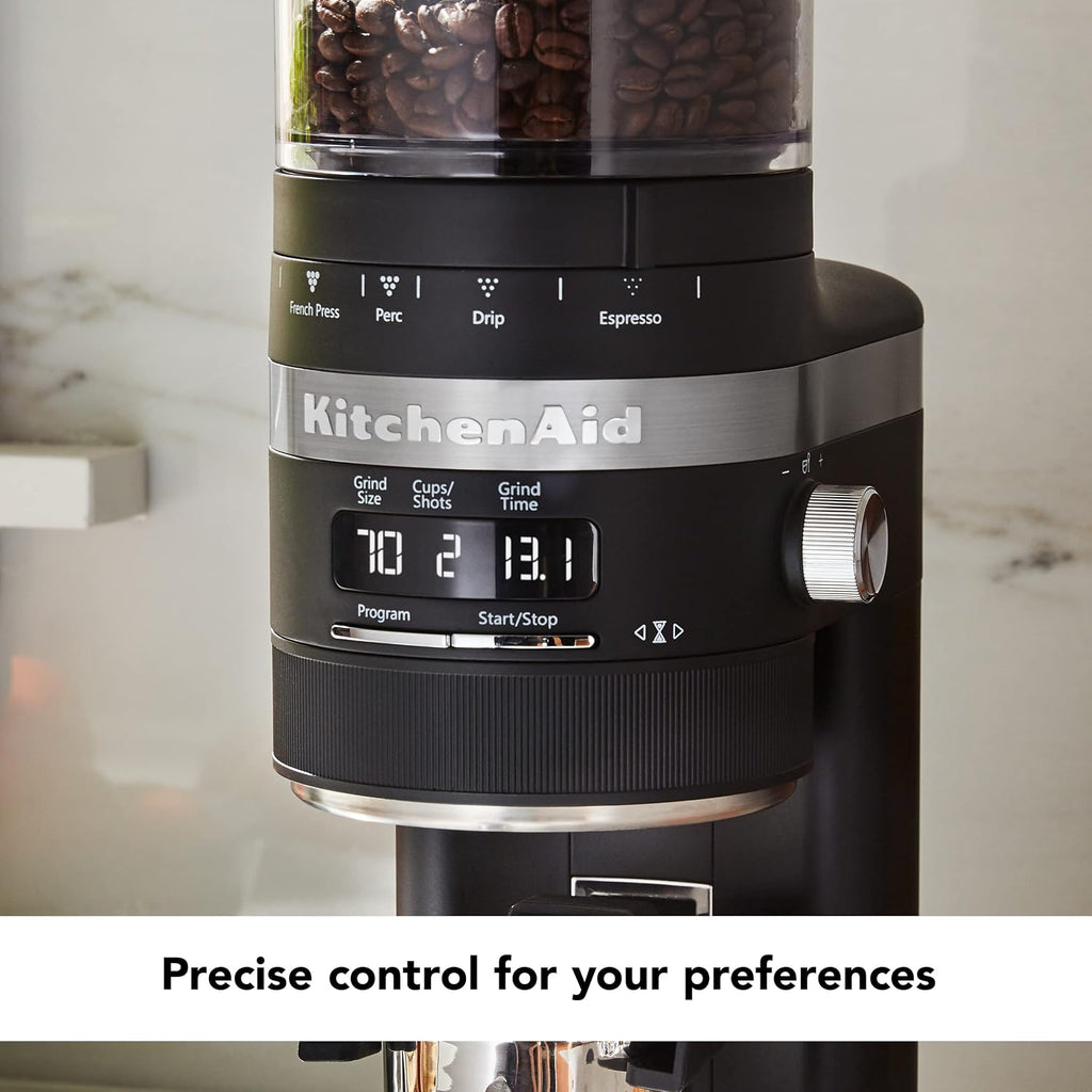 KitchenAid Burr Coffee Grinder - KCG8433 - Black Matte