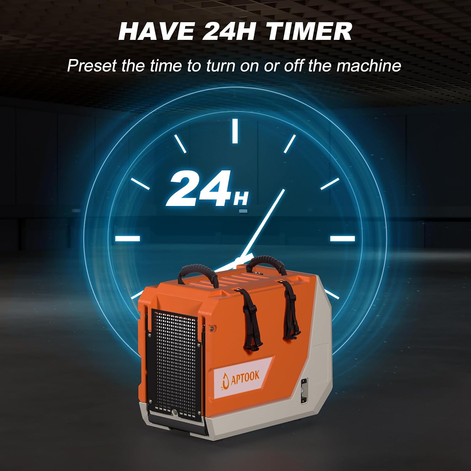 180 Pint Commercial Dehumidifier with Pump for Large Basements & Crawl Spaces, Continuous Drain Dehumidifier up to 6,000 Sq.Ft, Auto Defrost, Memory Restart, Digital Control, with Wheels