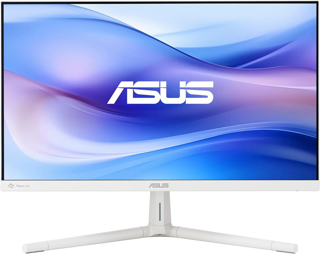 ASUS 27' 1080P Eye Care Monitor (VU279HFI-W) - Full HD, IPS, 100Hz, SmoothMotion, Adaptive Sync, Nano-ion, Eye Care Plus, Blue Light Filter, Flicker Free, VESA Wall Mountable, 3 yr Warranty