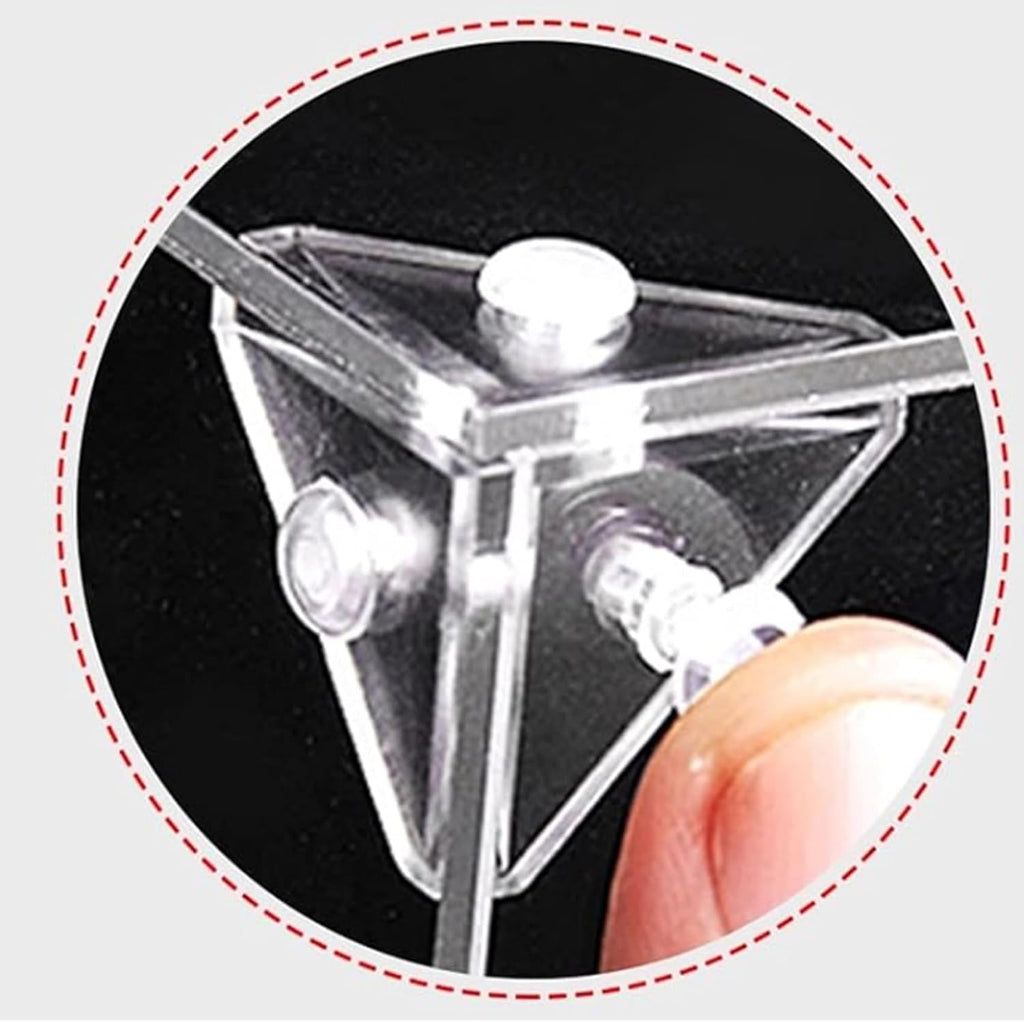Transparent Acrylic Display Case for Lego 75419 Death Star Trooper, Clear Box, Storage Box, Dustproof Box (Model not Included) (3mm)