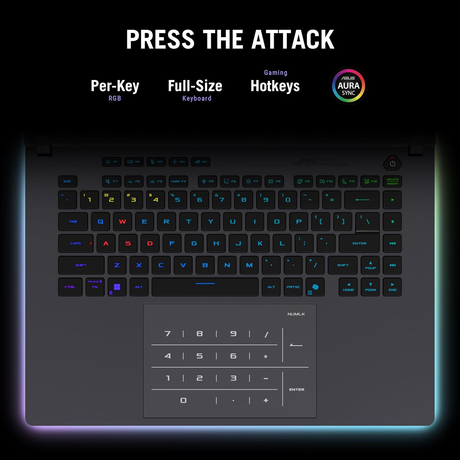 ASUS ROG Strix G16 (2025) Gaming Laptop, 16' ROG Nebula Display 16:10 2.5K 240Hz/3ms, NVIDIA® GeForce RTX™ 5070 Ti GPU, Intel® Core™ Ultra 9 275HX Processor, 32GB DDR5, 1TB SSD, Wi-Fi 7, Win11 Home